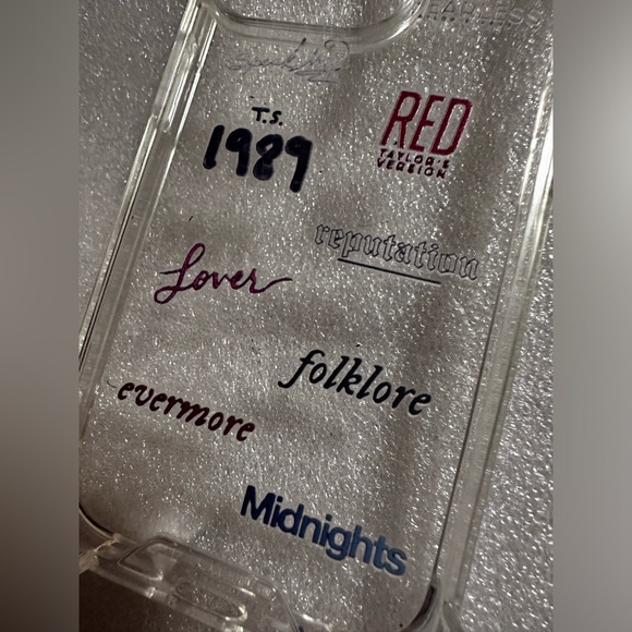 Taylor Swift Eras IPhone 14 PRO Clear Phone Case Rare, Hard To Find Brand New! - Picture 3 of 4